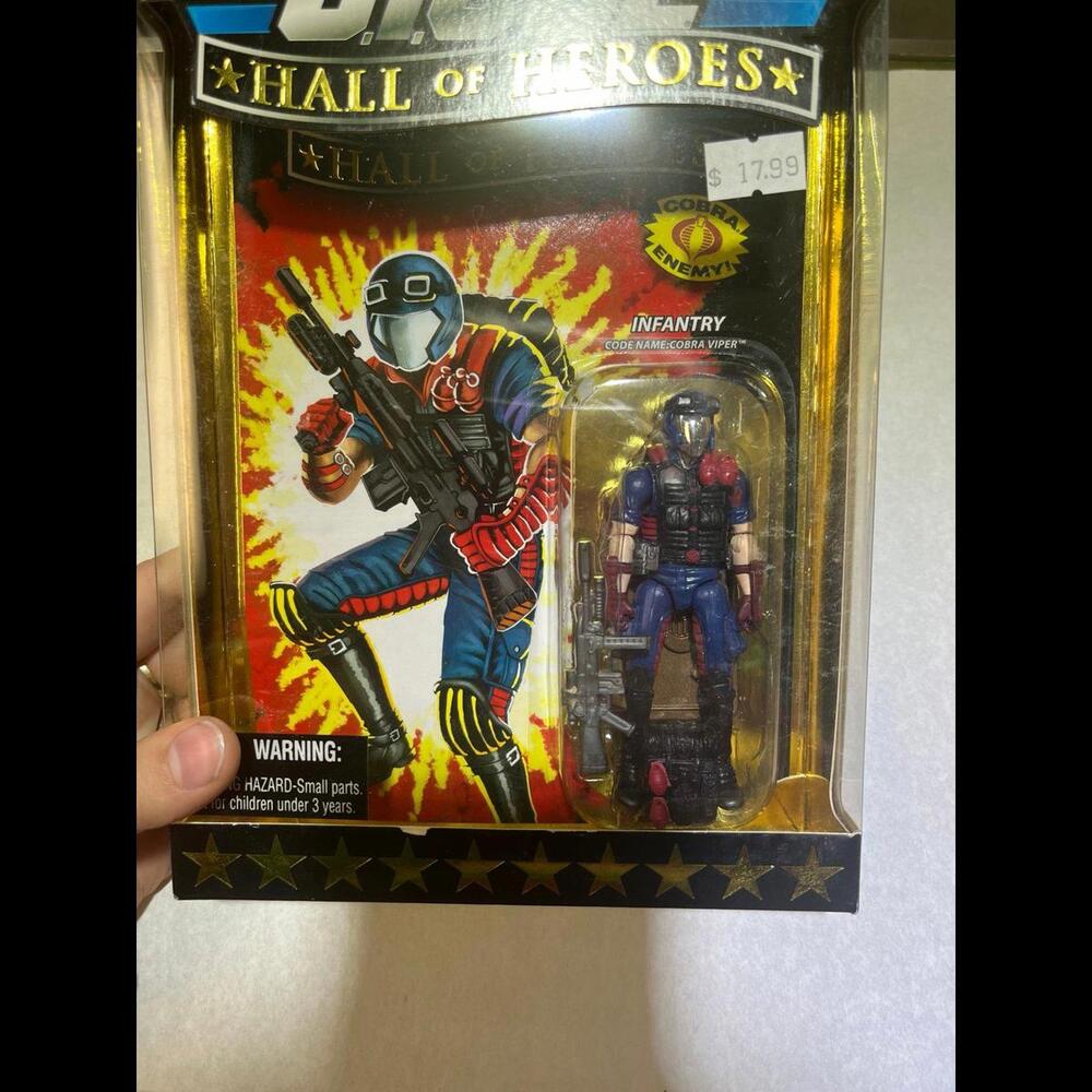 GI Joe 25th Anniversary Hall of Heroes Cobra Viper‎ Infantry Figure NEW & SEALED - Picture 4 of 9